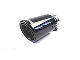 Насадки на вихлопні труби AKRAPOVIC 54mm ( Матовий Карбон ), фото 3