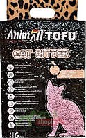 Наповнювач для котячого туалету AnimAll TOFU персик 2,6 кг / 6 л.