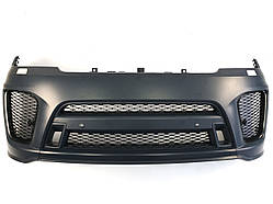 Передній бампер на Range Rover Sport 2017-2021 рік (у стилі SVR)