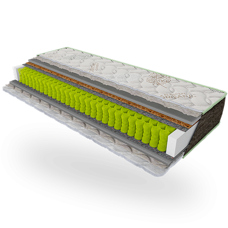 Ортопедичний матрац Версо Органік з кокосом, Verso Organic, фото 1
