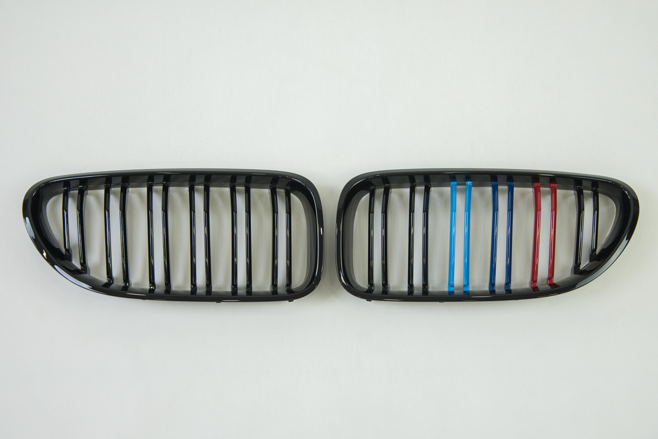 Ніздрі на BMW 6 Series F06 / F12 / F13 2012-2017 рік M-color ( Подвійні M-Look )