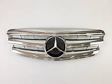 Решітка радіатора на Mercedes S-Class W221 2005-2009 рік CL-Look ( Хром )