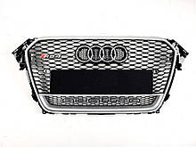 Решетка ришотка радиатора AUDI A4 b8.5 RS4 B8.5 silver black 2013-2015год