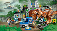 Конструктор Динозавры Парк Юрского периода Побег Ти-Рекса Bella 10920 в коробке нашего магазина