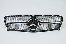 Решітка радіатора Mercedes GLA-Class X156 2014-2017год Diamond Black