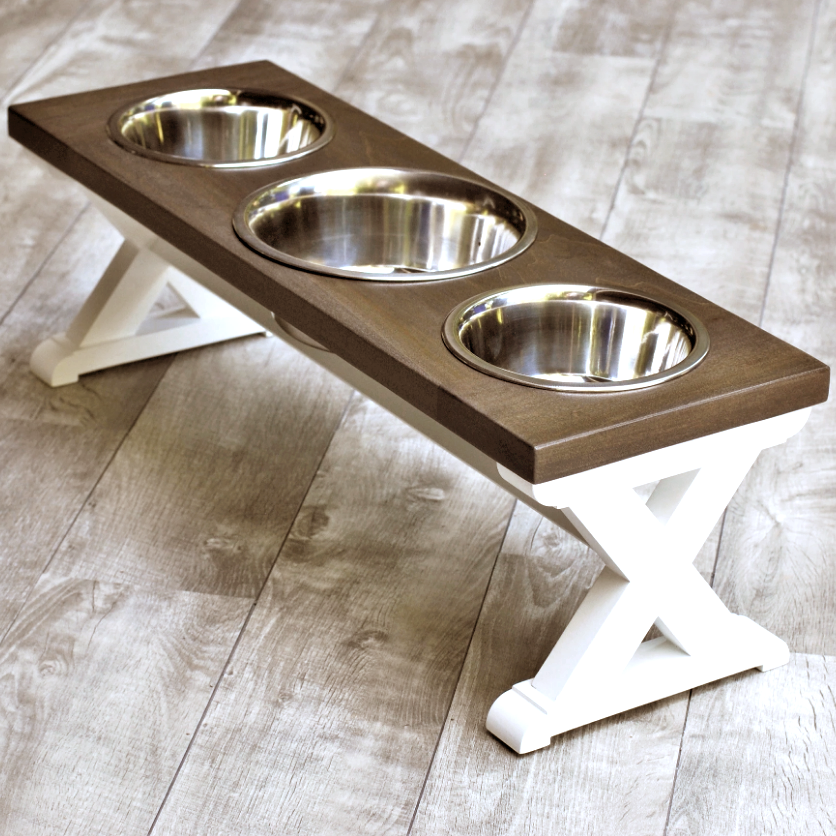 Підставка під миски для собак "Гуман" зефір-капучино