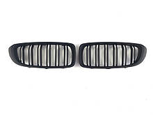 Ніздрі на BMW 4 Series F32 2013-2019 рік Чорні Матові ( Подвійні M-Look )