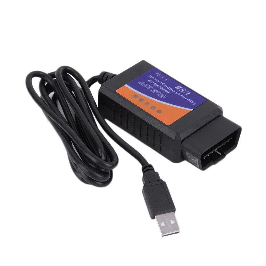 Автосканер ELM327 v1.5 USB сканер діагностики авто OBD2 2110-00193