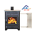 Піч-камін MBS Vulkan 17 кВт, фото 4