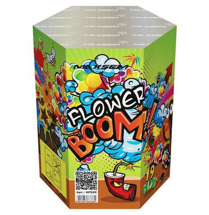 Салют FLOWER BOOM Калібр 30 мм \ 19 пострілів GP509, фото 2