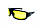 Окуляри захисні з ущільнювачем Global Vision ITALIANO Plus (yellow) жовті, фото 5