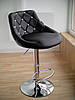 Барний стілець зі спинкою Bonro B-801C чорний (40080039), фото 6