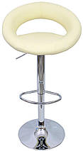 Барний стілець хокер Bonro B-650 Beige (40600000), фото 3
