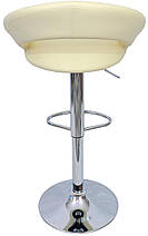 Барний стілець хокер Bonro B-650 Beige (40600000), фото 4