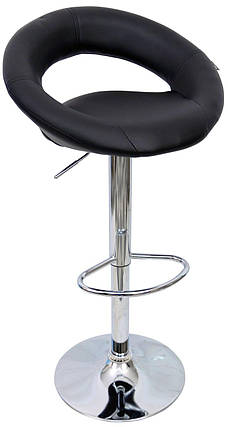 Барний стілець хокер Bonro B-650 Black (40600001), фото 1