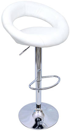 Барний стілець хокер Bonro B-650 White (40600003), фото 1