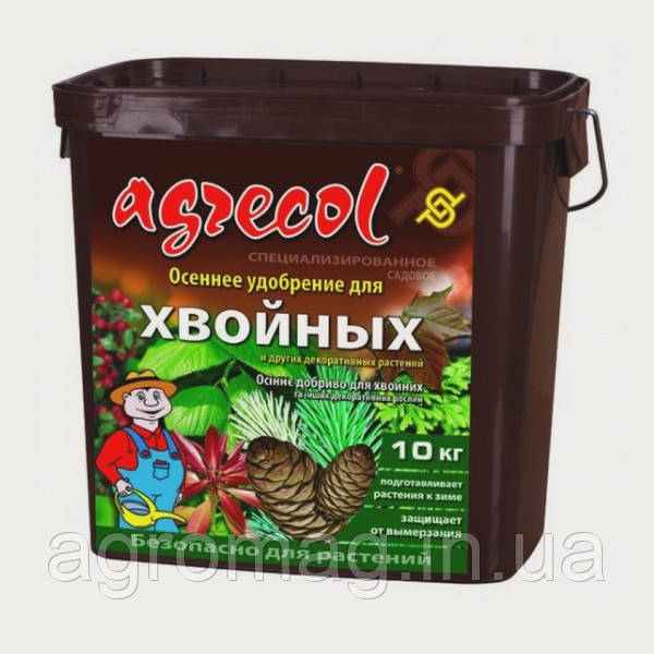 Agrecol осіннє для хвойних рослин 10 кг
