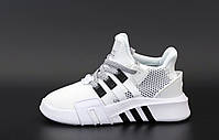 Чоловічі кросівки літні Adidas EQT Equipment ADV. Взуття чоловіче весна літо біле Адидас ЕКТ Еквіпмент, фото 4