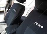 Авто чохли IVECO Daily 50C15 2011-рр. 2+1 Чохли на сидіння Ивеко Даілі 50C15, фото 2