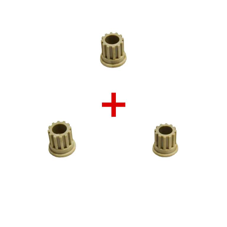 Втулки шнека для м'ясорубок Ельво комплект з 3-х штук - запчастини для м'ясорубок Ельво