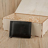 Чоловічий подарунковий набір Leather Collection (ремінь і затиск) (LC004), фото 4