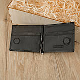 Чоловічий подарунковий набір Leather Collection (затиск і ремінь автомат) (LC009), фото 6