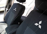 Авто чохли MITSUBISHI Outlander XL 2005-2010рр. універсал Чохли на сидіння МІТСУБІСІ Оутлендер ХЛ 2005-2010рр., фото 3