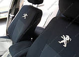 Авто чохли PEUGEOT 307 SW 2002-2008рр. універсал 3 разд. задн Чохли на сидіння ПЕЖО 307 СW 2002-2008рр., фото 3