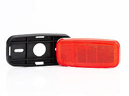 Ліхтар габаритний Fristom FT-075 C LED жовтий зі світловідбивачем і проводом, фото 4