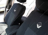 Авто чохли Renault Grand Scenic 2009-2013 5 місць (столи) мінівен Чохли на сидіння РЕНО Гранд Сценік, фото 3