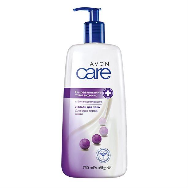 Лосьйон для тіла «Вирівнювання тону шкіри», Avon Care з носиком дозатором 750 мл