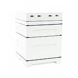 Улей ППС Дадан на 12 рамок Lyson корпус + магазин НЕфарбований із підкришником і гігієнічним дном, фото 3