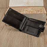 Чоловічий подарунковий набір Leather Collection (портмоне і ремінь автомат), фото 6