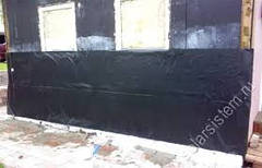 Плівка чорна для ремонтних робіт, захисту від вологи, для застила ставків, 6 м ширина, 150 мкм товщина, фото 3
