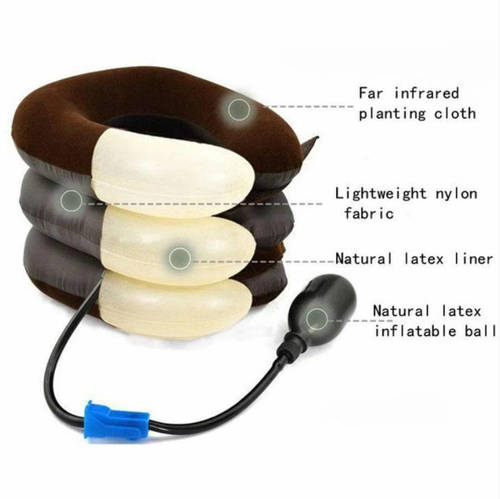 Надувной ортопедический воротник для шеи Ting Pai,подушка для фиксации ...