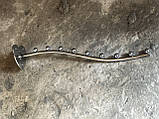 Настінна хромована флейта кронштейн Хвиля 9 кульок на стіну для продажу одягу, фото 4