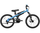 Велосипед Ninebot Kids Bike 18" чорно-блакитний, фото 2