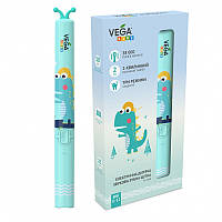 Электрическая детская звуковая зубная щетка Vega Kids VK-500 Голубой