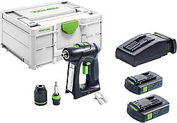 Акумуляторний дриль-шурупокрут C 18 C 3.0 Plus Festool 576437