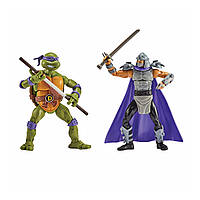 Набор фигурок - Донателло против Шредера Ninja Turtles Donatello and Shredder 15 см 81279