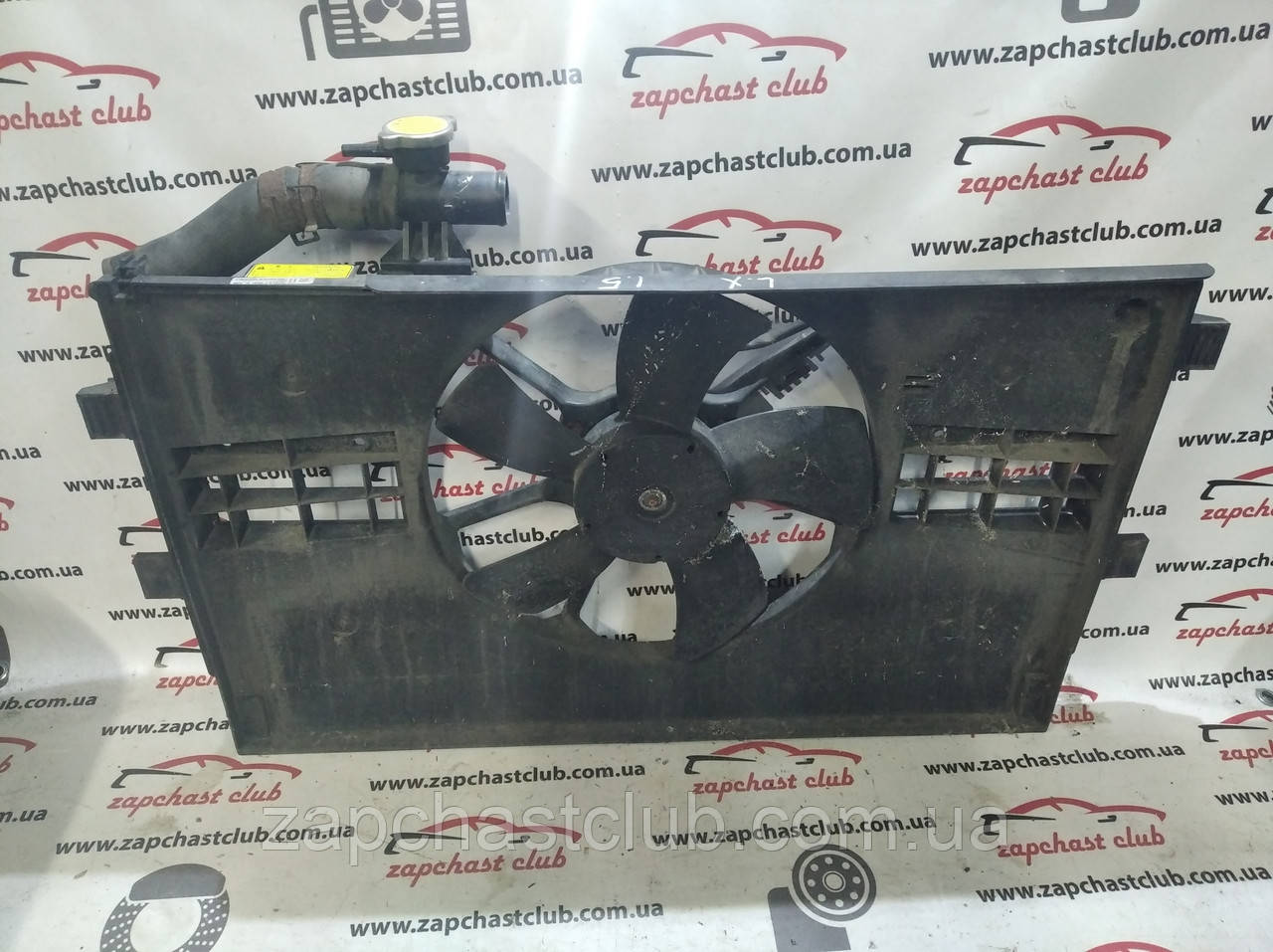 Дифузор з вентилятором 1.5 бензин (уцінка) 1355A146 9916097 Lancer X Mitsubishi, фото 1