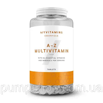 Вітаміни Myprotein Myvitamins A-Z Multivitamin 90 капс., фото 1