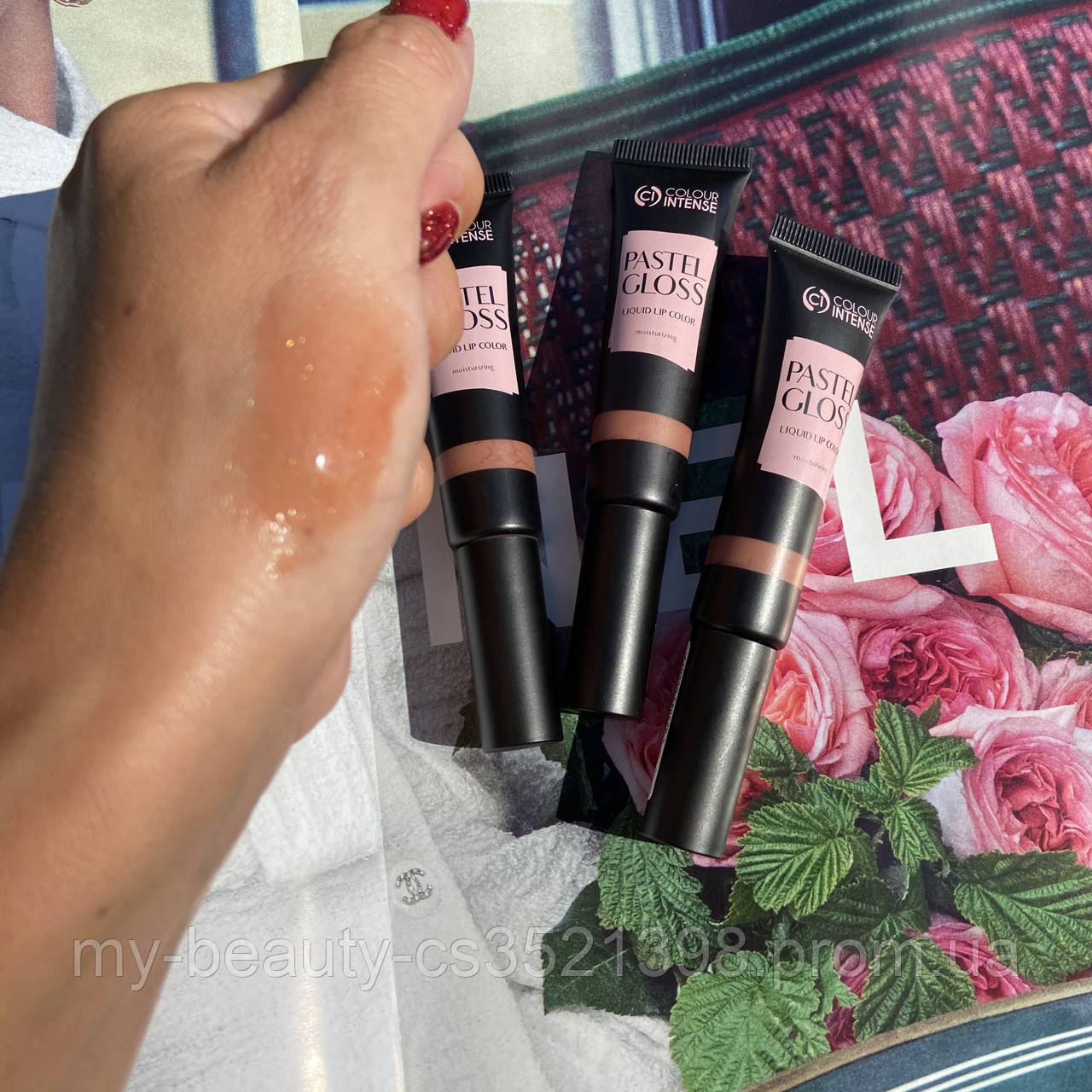 Блиск для губ з кісточкою Pastel Gloss № 011