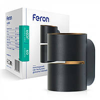 Настенный накладной светильник Feron AL8001 черный
