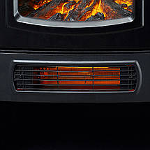 Підлоговий електрокамін окремостоячий з обігрівом, камін вогнище електричний ArtiFlame AF-FS-92-G, фото 3