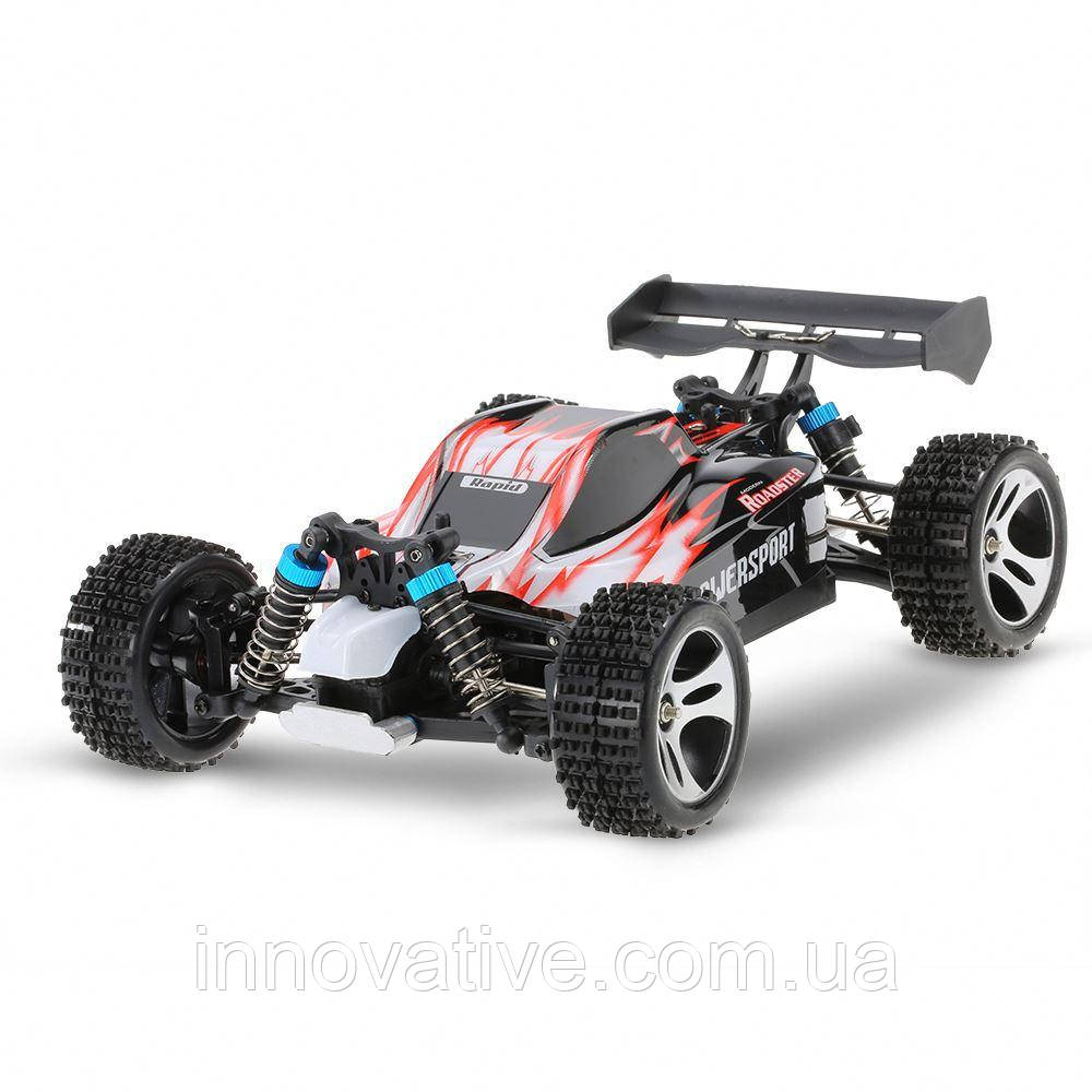 Машина на радіокеруванні багі WLtoys A959 з повним приводом 45 км/год (Чорно-червоний), фото 1
