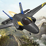 Глайдер на радіокеруванні KFPLAN KF605 з гіроскопом (Чорний), фото 5
