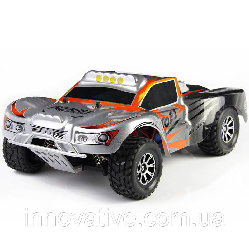 Машина на радіокеруванні шорт-корс WLtoys A969 з повним приводом (Сірий)