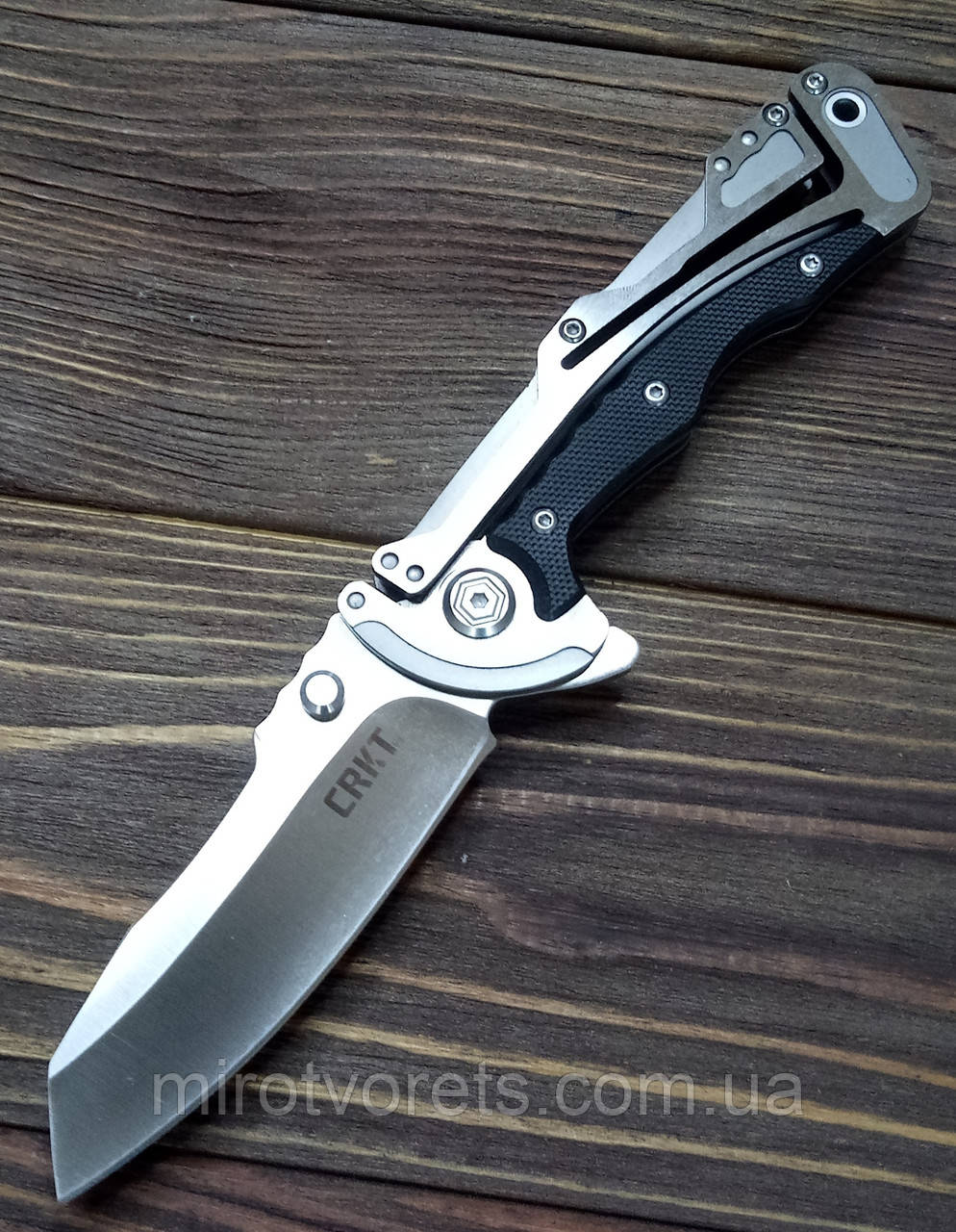 Ніж CRKT Graphite Glenn Klecker 5190 підшипник, паракор