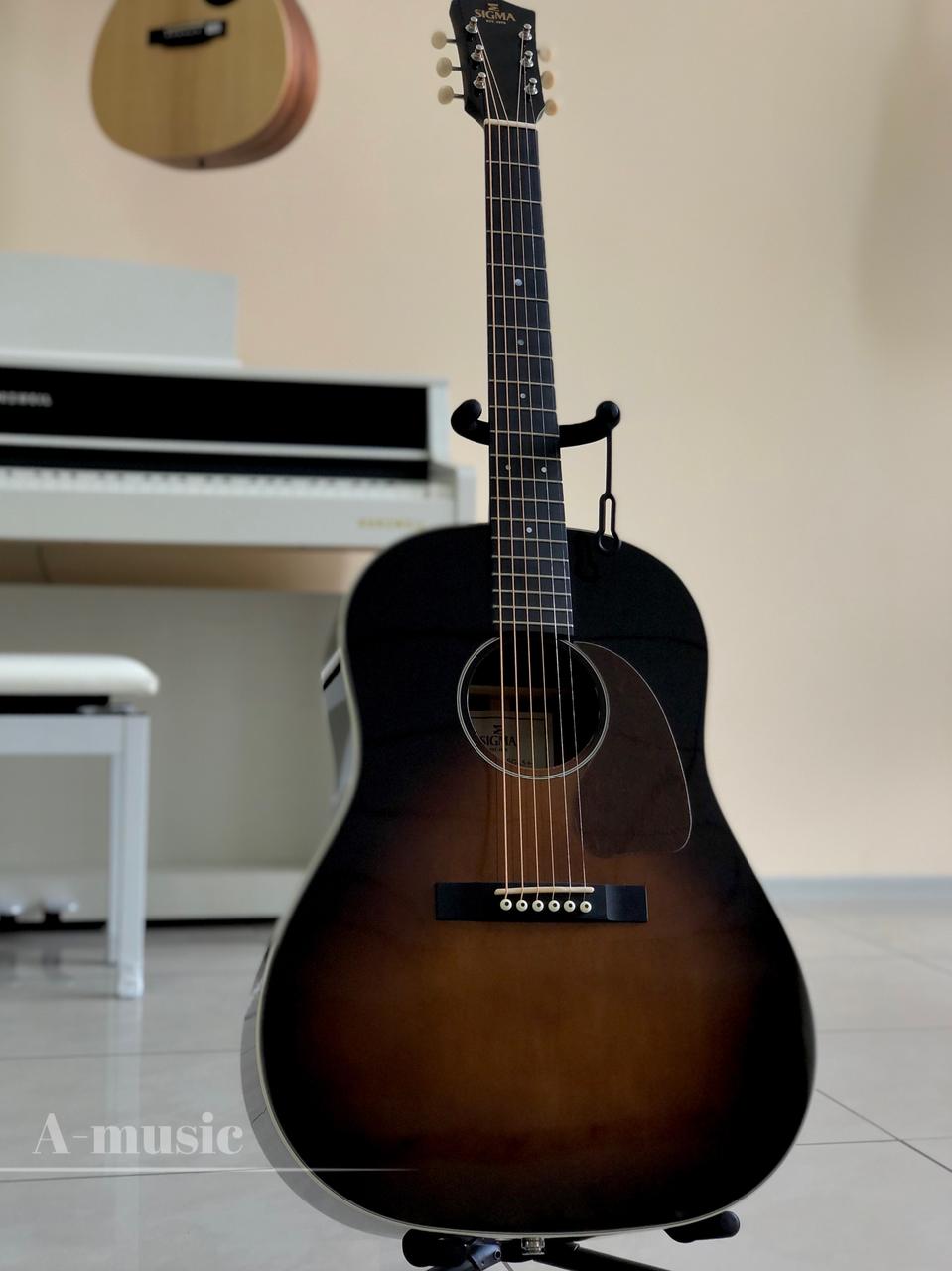 Электроакустическая гитара SIGMA JM-SG45+ - фото 1 - id-p1322698547